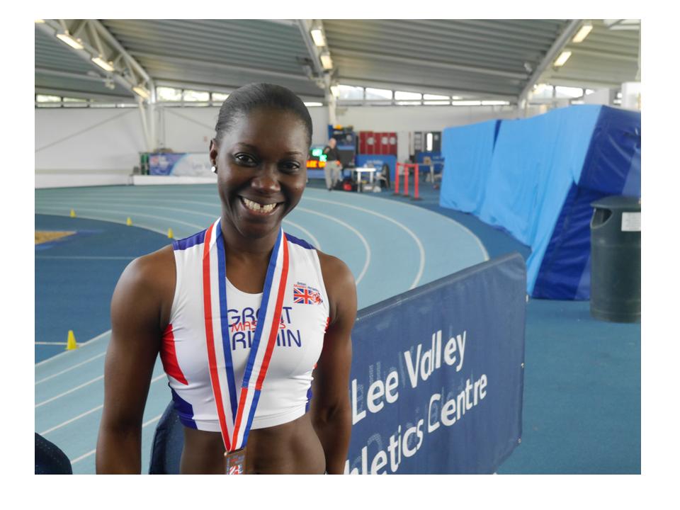 Double win for Naana Adusei at Indoor Athletics Championships