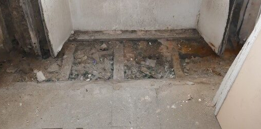 Dry Rot in the floor